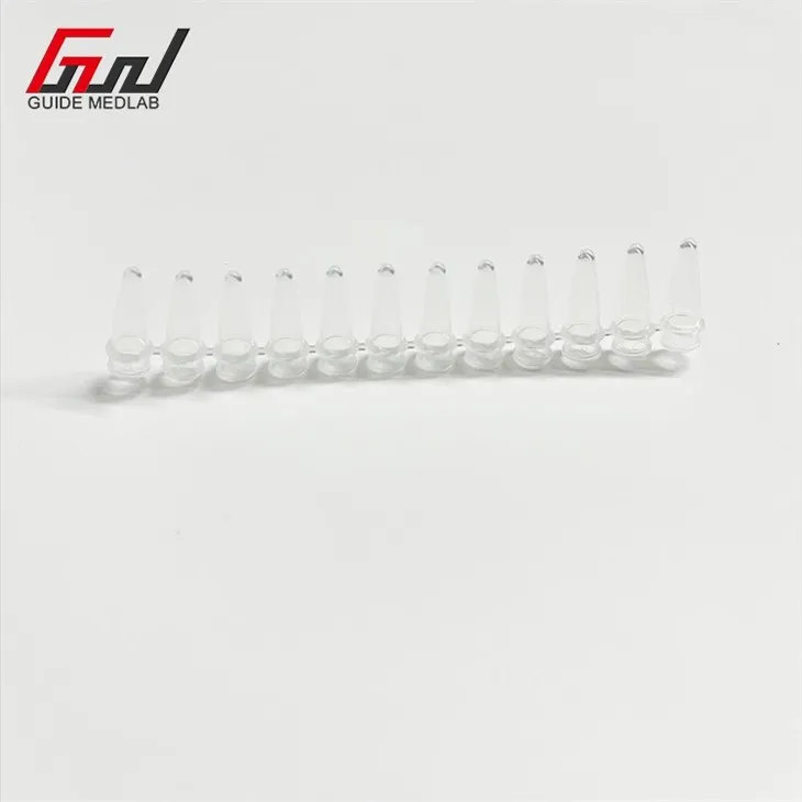 4 pcr tube flat cap 0.2ml