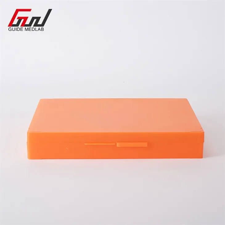 2 microscope slide storage box