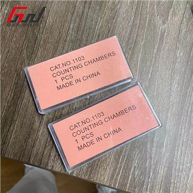 উজ্জ্বল লাইন ছাড়া রক্ত ​​গণনা চেম্বার